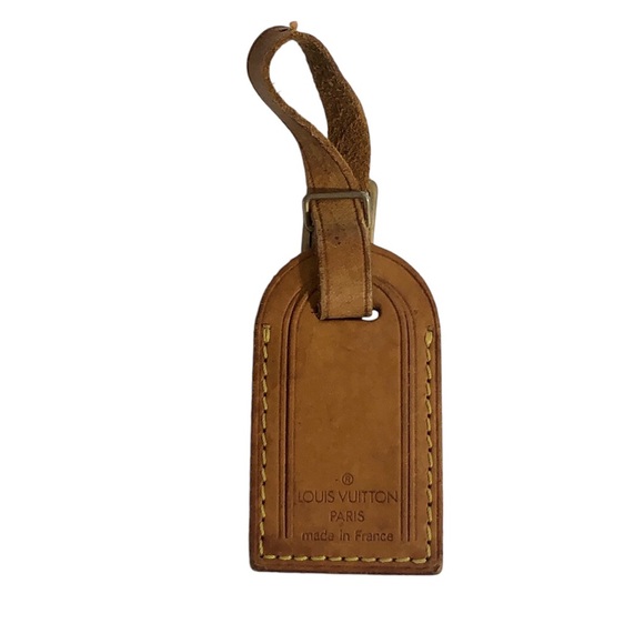 Louis Vuitton Vachetta Leather Luggage Tag - Picture 2 of 9